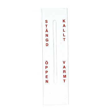 Badge Geborduurd ( zweeds paard ) 70 x 80 mm