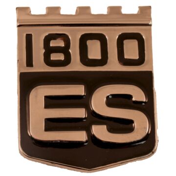 Embleem P1800ES inch1800ESinch achterpaneel repro