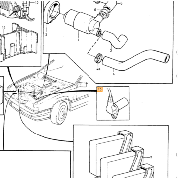 Pingel sensor 850  Volvo C70 (-2005) S70 V70 (-2000)  V70 XC (-2000) :