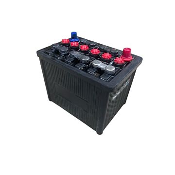 Accu 12 volt bakkeliet classic zwart accu voor klassieke auto's oldtimer accu