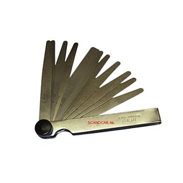 Gereedschap: Voelermaatjes set 0.05-1mm 0.002-0.04
