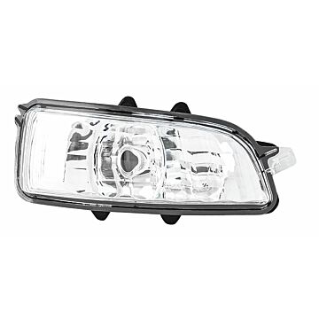 richtingaanwijzer knipperlicht glas in spiegel rechts V50 V70 C30 S60 V40 S40 S80 C70 glas met reflector compleet