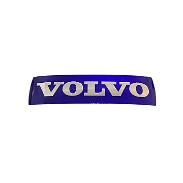 Sticker Volvo embleem radiator grille 28 mm 115 mm Volvo C30 C70 (2006-) S40 (2004-) S60 (2011-) S80 (2007-) V40 (2013-) V40 XC V50 V60 V70 (2008-) XC70 (2008-) XC90 (-2014)