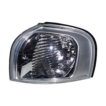 hoek / side lamp zilver links S80 knipperlicht richtingaanwijzer