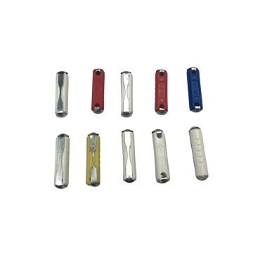 Zekering set porselein 140+164+240+260 10st assortiment