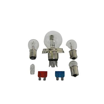 Lampenset 12 volt reserve lamp set (met duplo lamp) P45T