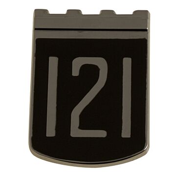 Embleem 121 amazon voorscherm 1964+ repro