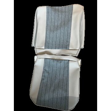 Bekleding Voorstoel 544 1962 blauw set rug en zitting 41-198