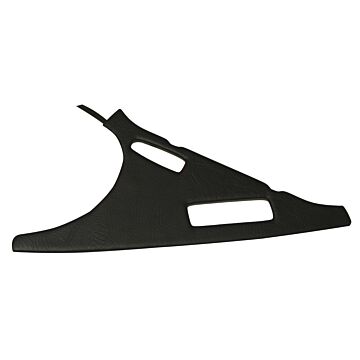 Bekleding P1800E zijpaneel +verlichting Rechtsachter zwart
