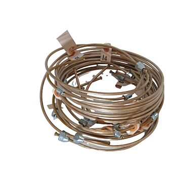 Remleiding set Amazon B16+B18 -1964 met trommelremmen voor  complete set 5 st  spicer achteras 