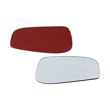 Spiegel glas met tape linksgestuurd rechts S60 V70 S80 los glas zonder kunststof achterkant