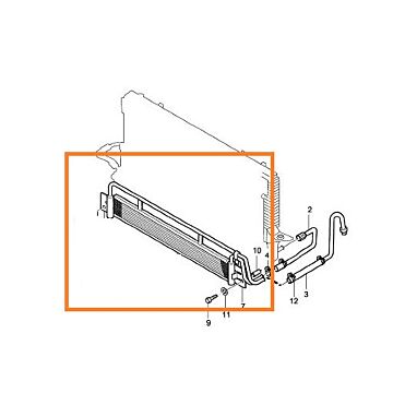 Oliekoeler v70 C70 S70 -2000  AW50-51  AW55-50/51SN