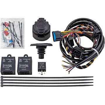13 polige  kabel set trekhaak xc90 met module (geen grijze stekker)
