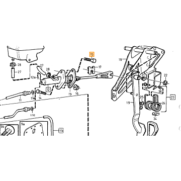 Hoofdcilinder Koppeling Volvo V70 - S70 - XC70 - C70 1998-
