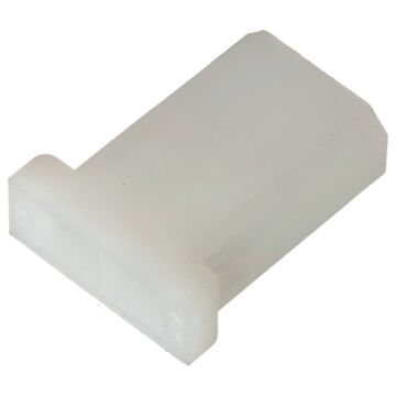 isolator stekker hoes wit dubbel
