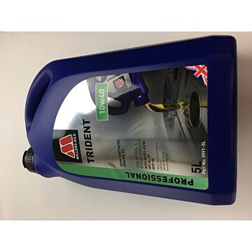 Millers olie 10W-40 trident 5 liter Zie Mil16