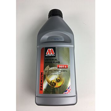 Millers remvloeistof DOT4 1 ltr