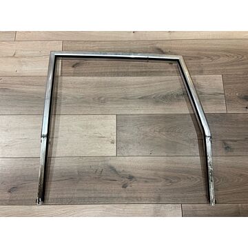 Raamstijl portier, Linksachter, Aluminium, Window Frame, Volvo 140 145, Gebruikt