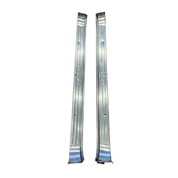 Dorpel Set links en rechts, Volvo Amazon 2-deurs, Door sill set left and right 2-doors, Original Volvo, Gebruikt, Used